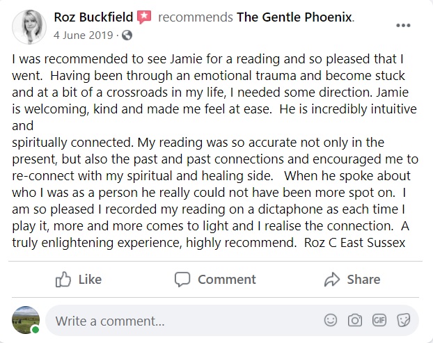 Roz Buckfield review